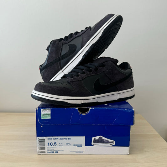 Nike SB Dunk Low Dark Charcoal Black