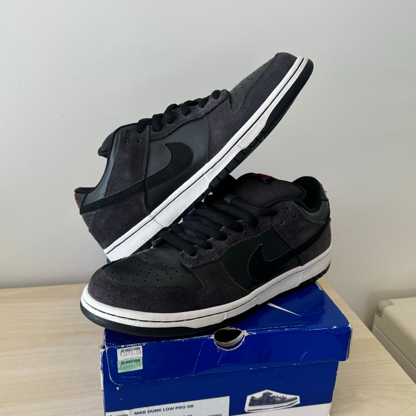 Nike SB Dunk Low Dark Charcoal Black