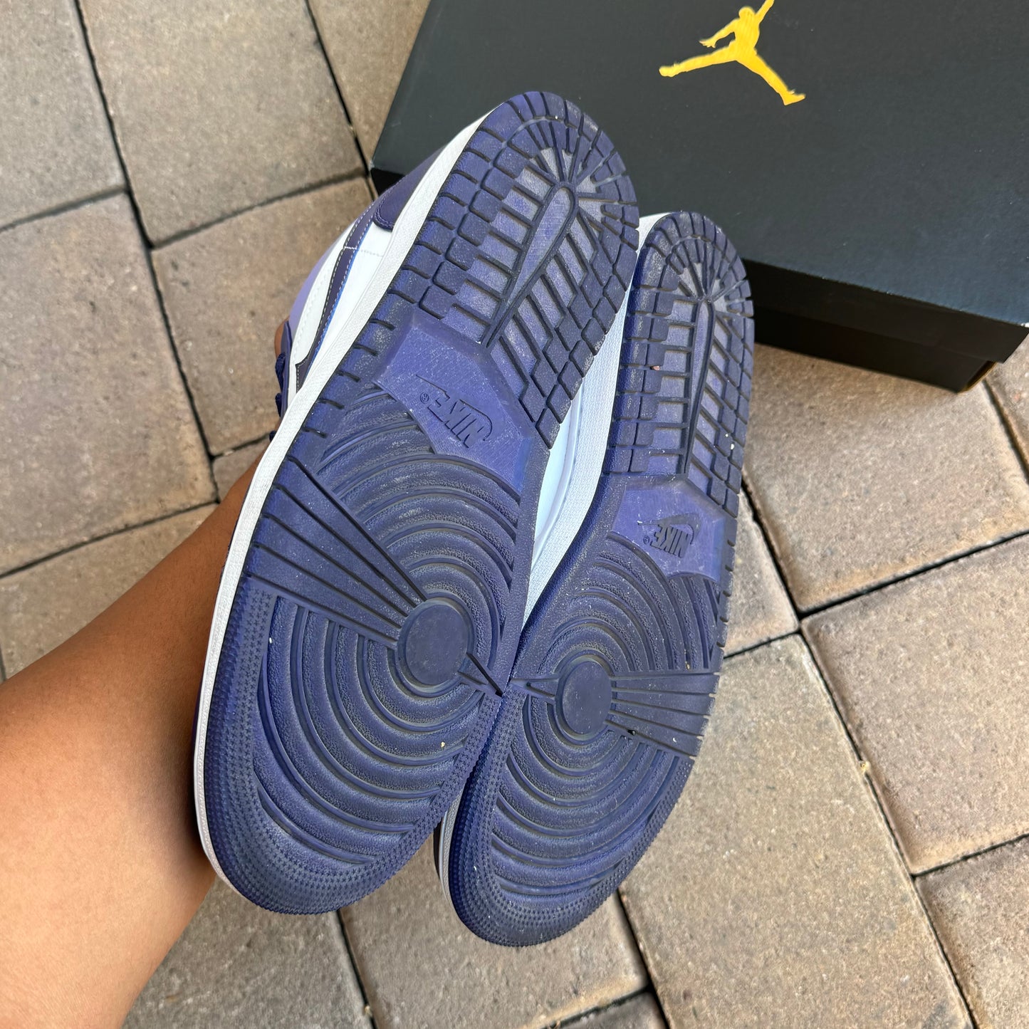 Jordan 1 Low Sky J purple