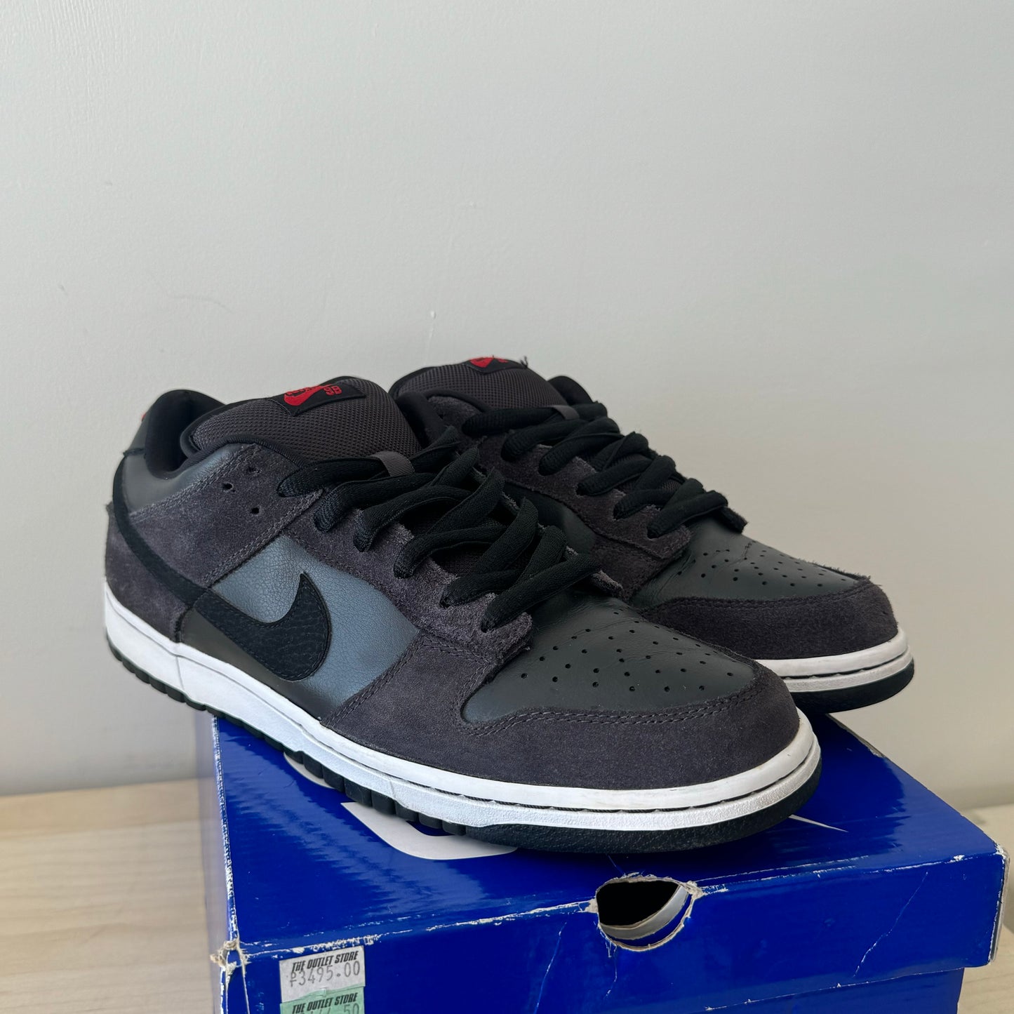 Nike SB Dunk Low Dark Charcoal Black