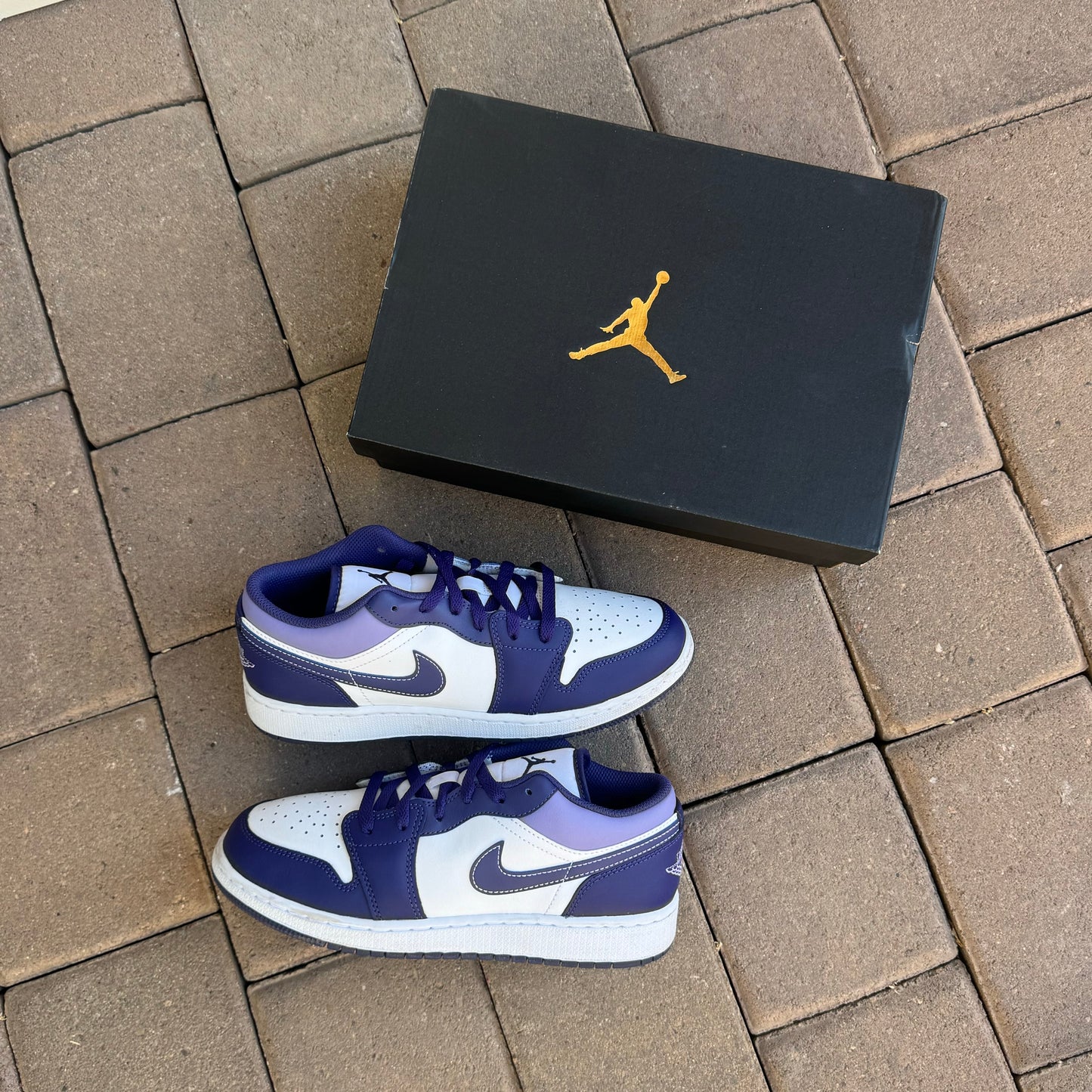 Air Jordan 1 Low Sky J Purple