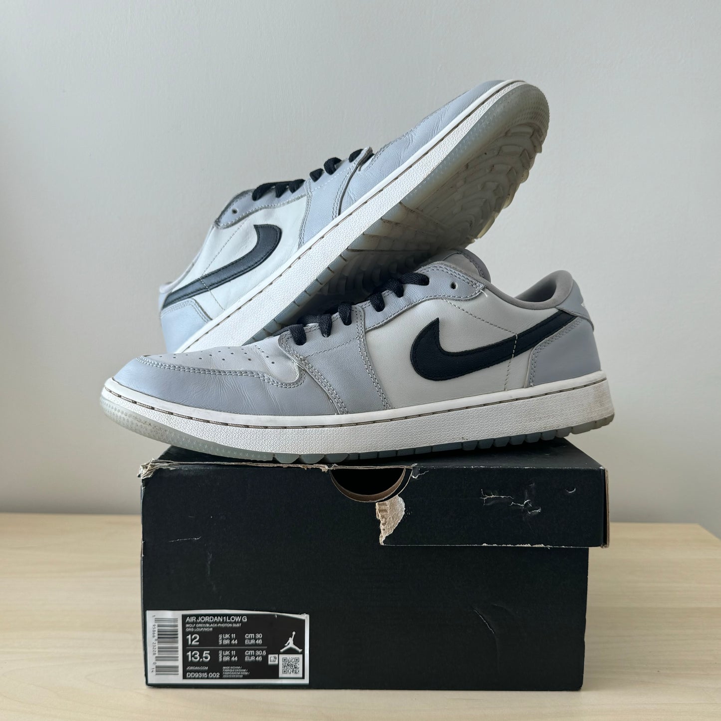 Jordan 1 Retro Low Golf Wolf Grey